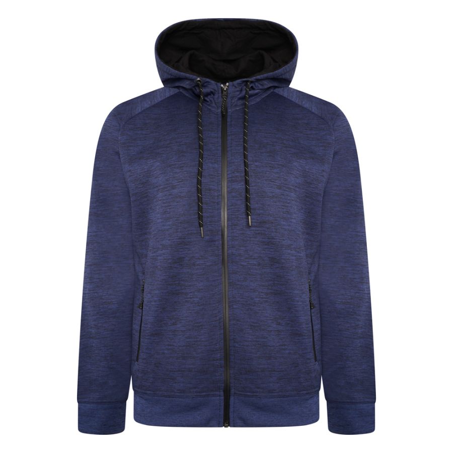 D6659XT Kam Active Performance Hooded Top (Indigo)