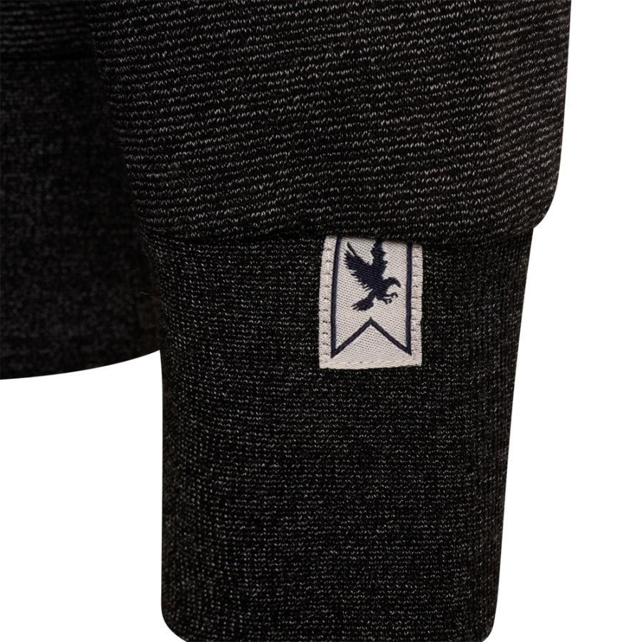 D6680XT Tall Fit Grey Hawk Full Zip Hooded Top