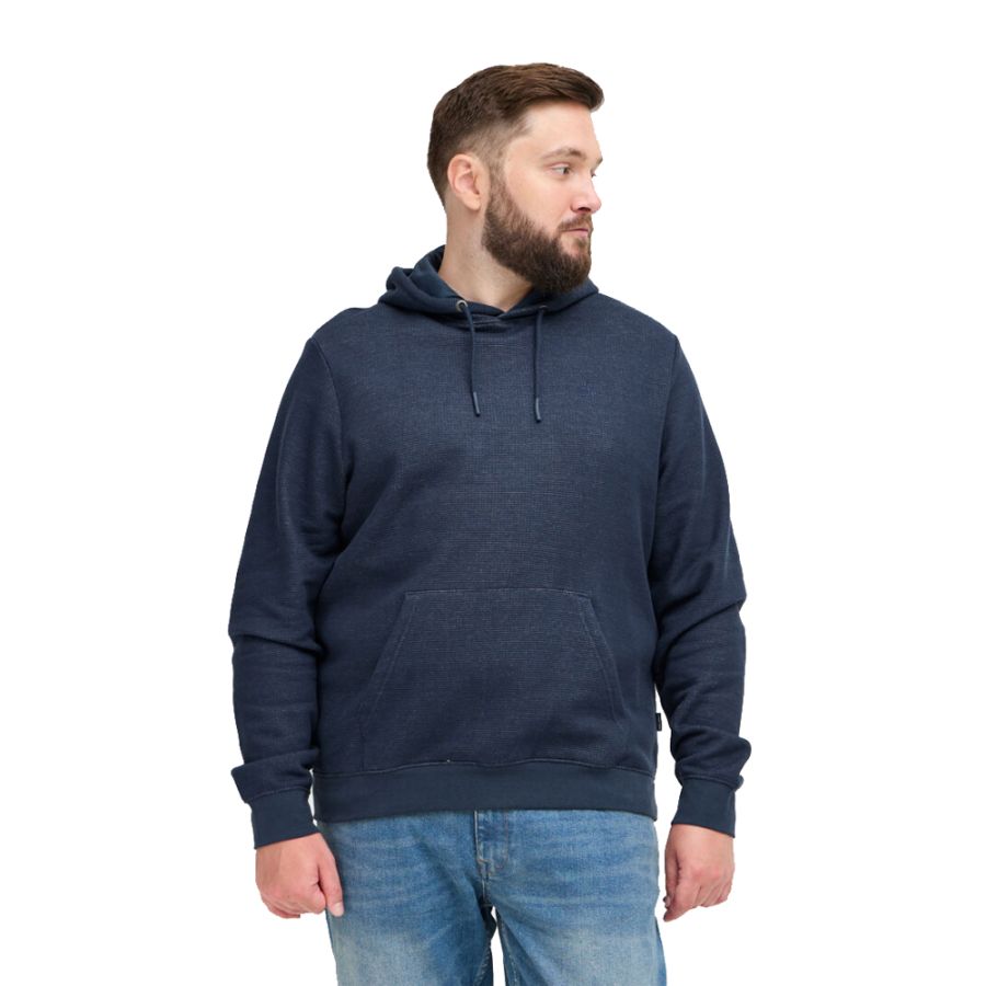 D6686 Blend Overhead Hooded Top (Navy)