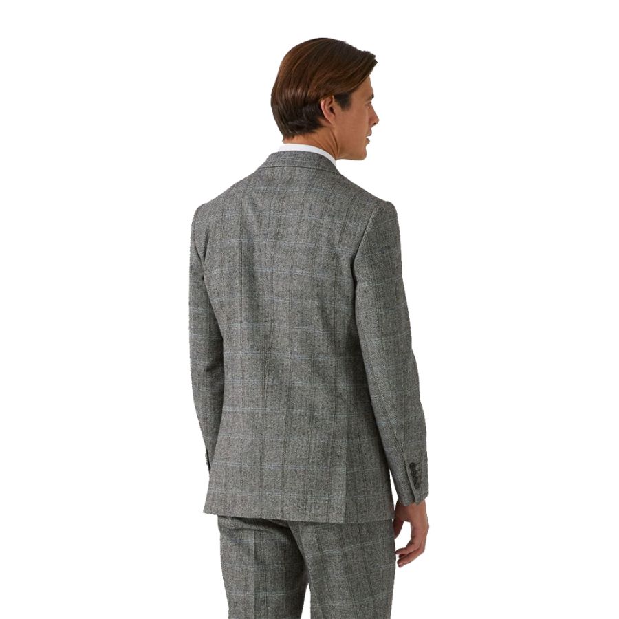 D6693 Skopes Rowan Herringbone Check Suit Jacket