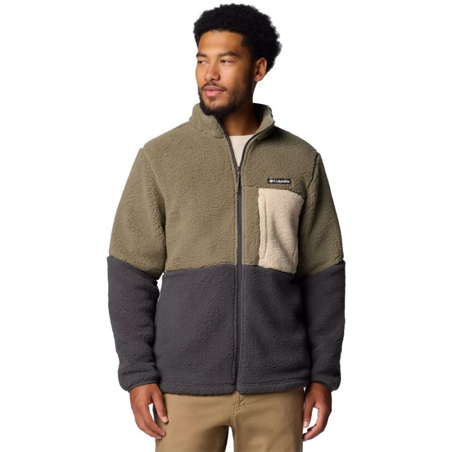 D6695 Columbia Mountainside™ Heavyweight Fleece (Stone)