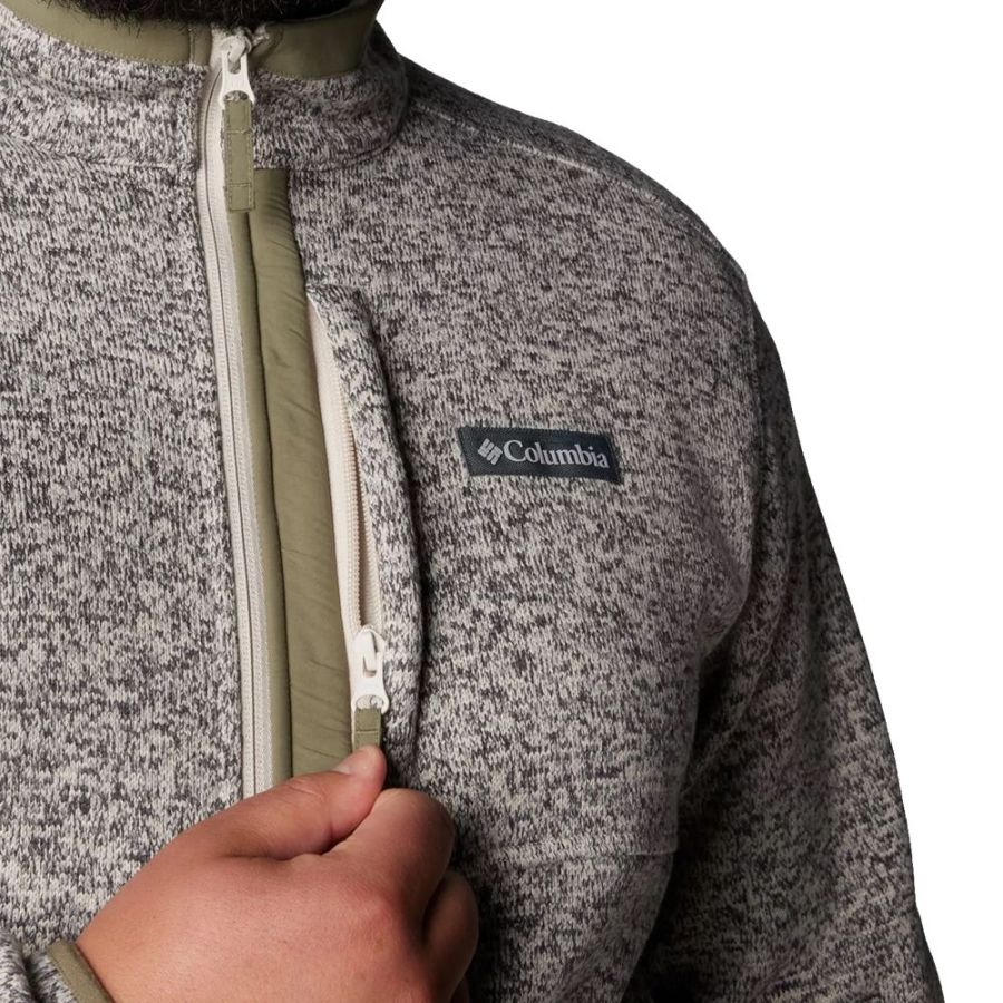 D6700 Columbia Sweater Weather II Full Zip Fleece (Stone)