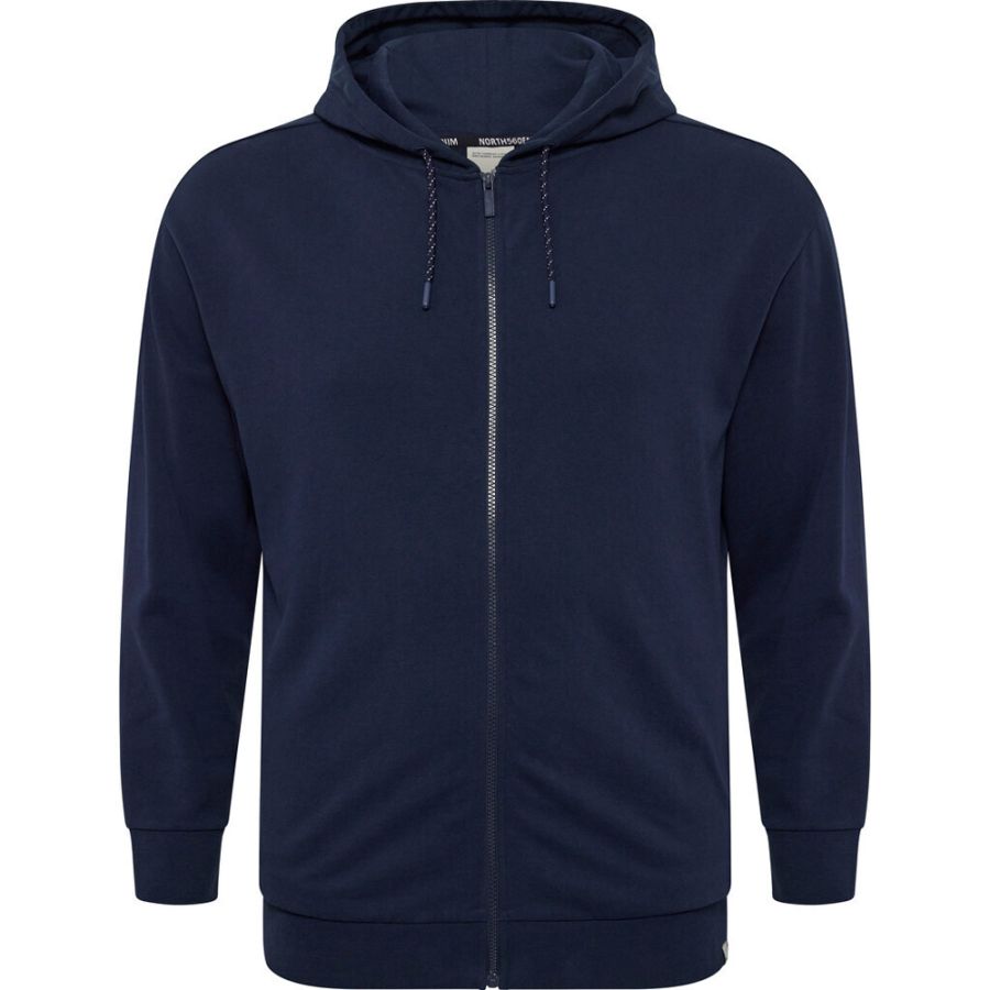 D6707 North 56Denim Hoodie (Navy)