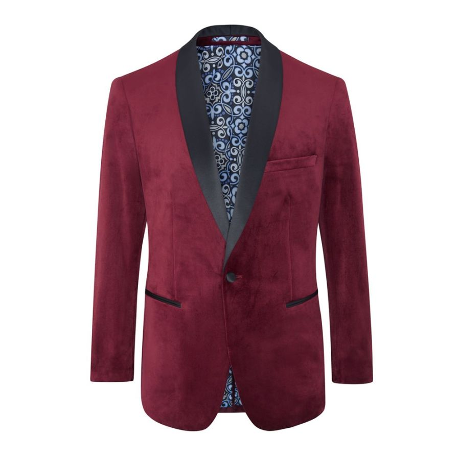D6722XT Tall Fit Skopes Red Velvet Jacket