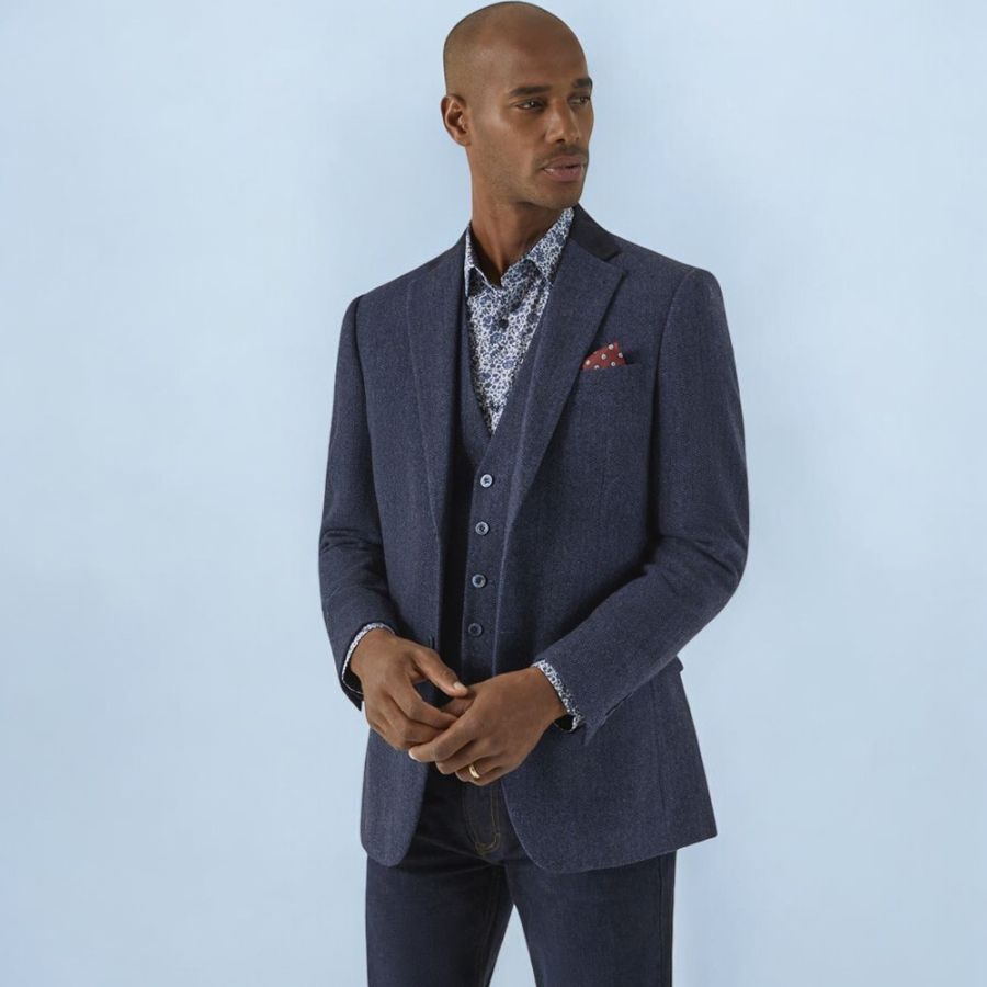 D6742 Skopes Newsam Tweed Effect Jacket