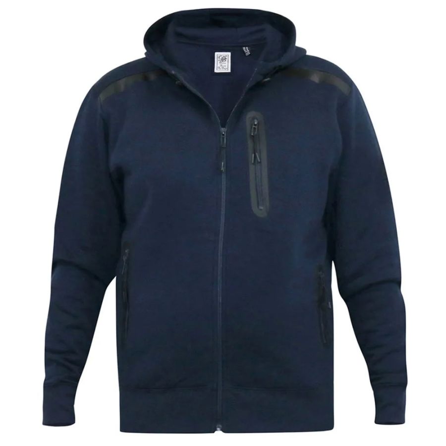 D6745 D555 Couture Zip through Hoodie