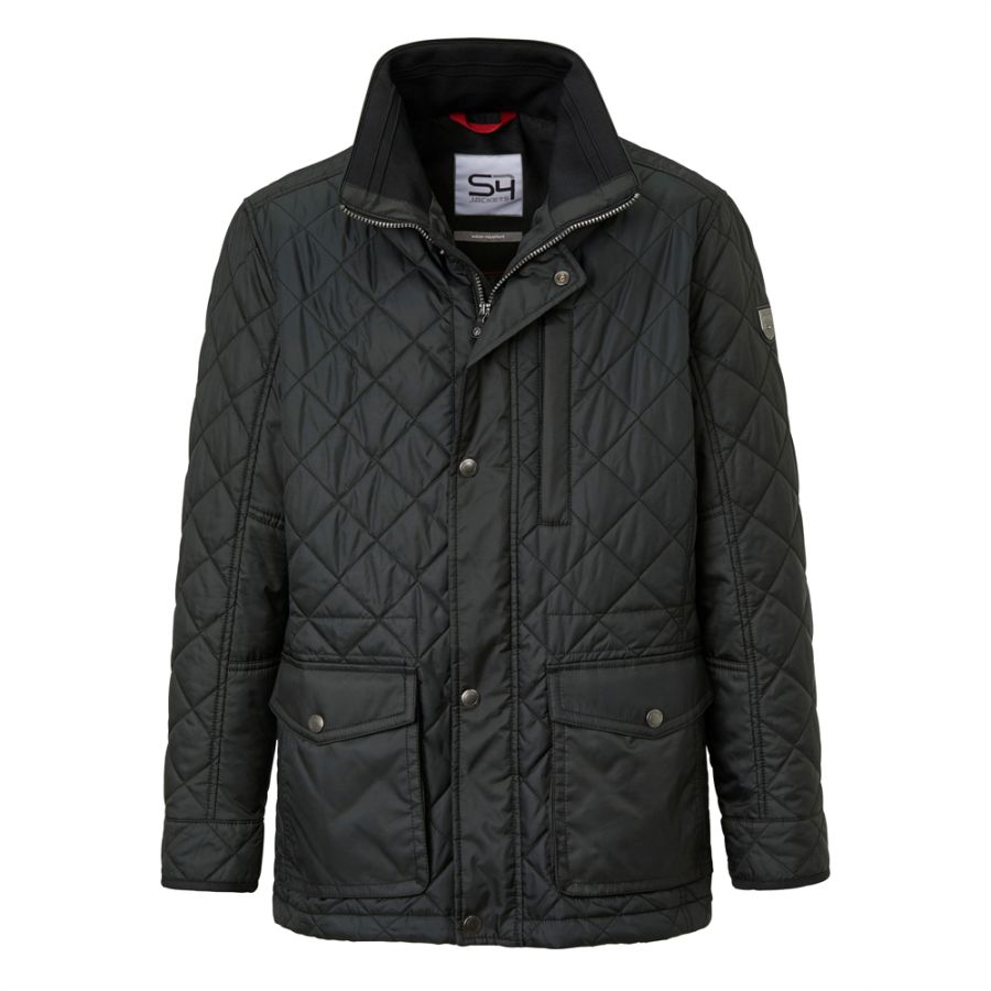D6751 S4 Jackets Vegas Lightweight Quilted Jacket (Black)