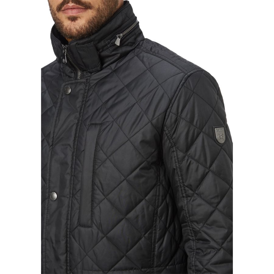 D6751 S4 Jackets Vegas Lightweight Quilted Jacket (Black)
