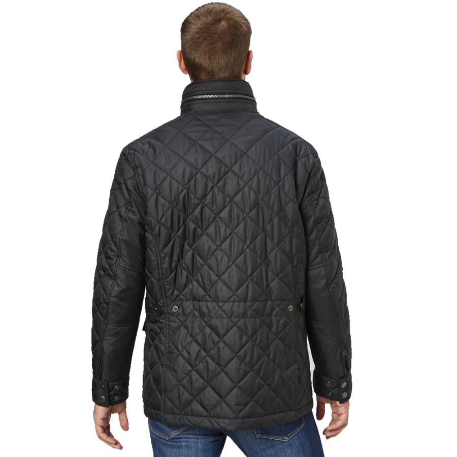 D6751 S4 Jackets Vegas Lightweight Quilted Jacket (Black)