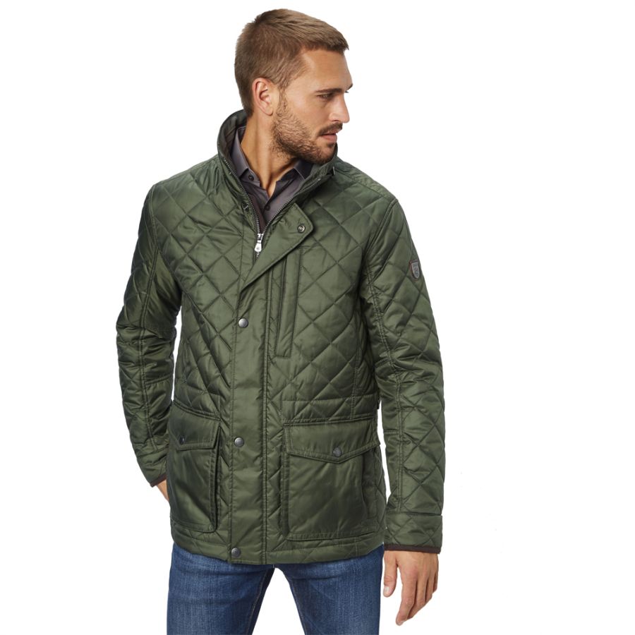 D6751 S4 Jackets Vegas Lightweight Quilted Jacket (Green)