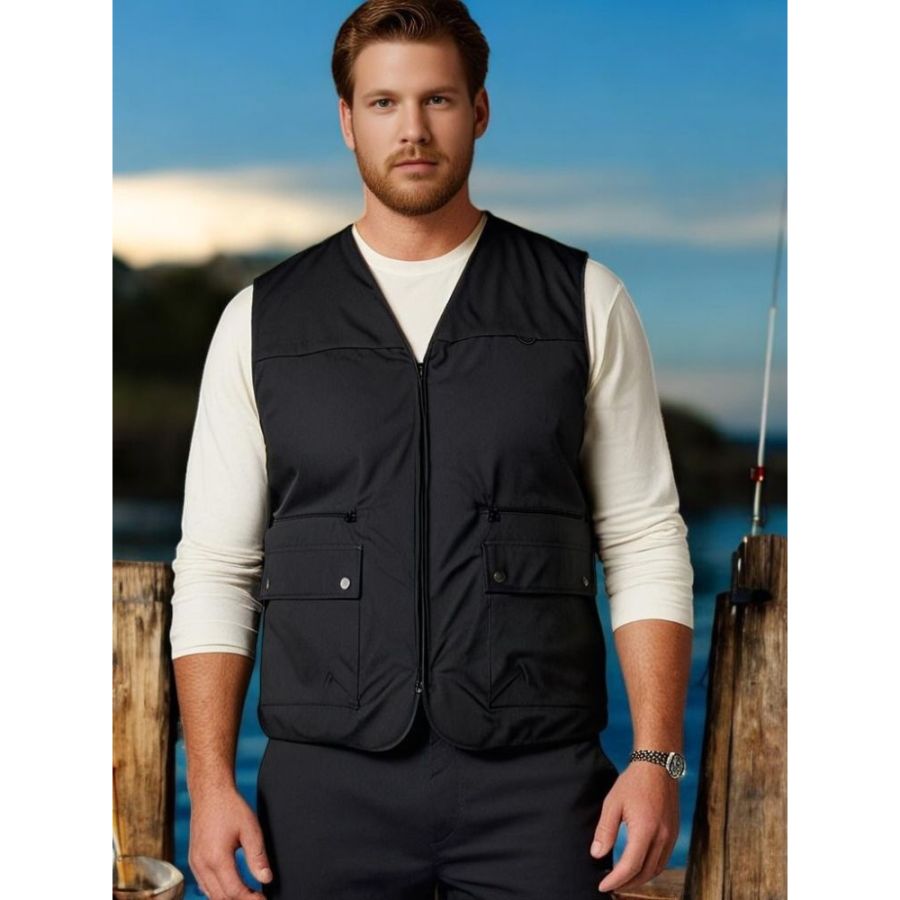 D6752 Espionage Multi Pocket Bodywarmer