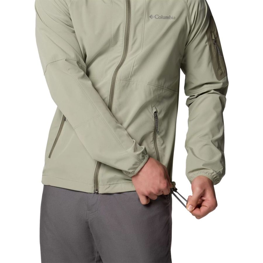 D6756 Columbia Height™ Hooded Softshell Jacket (Sage)