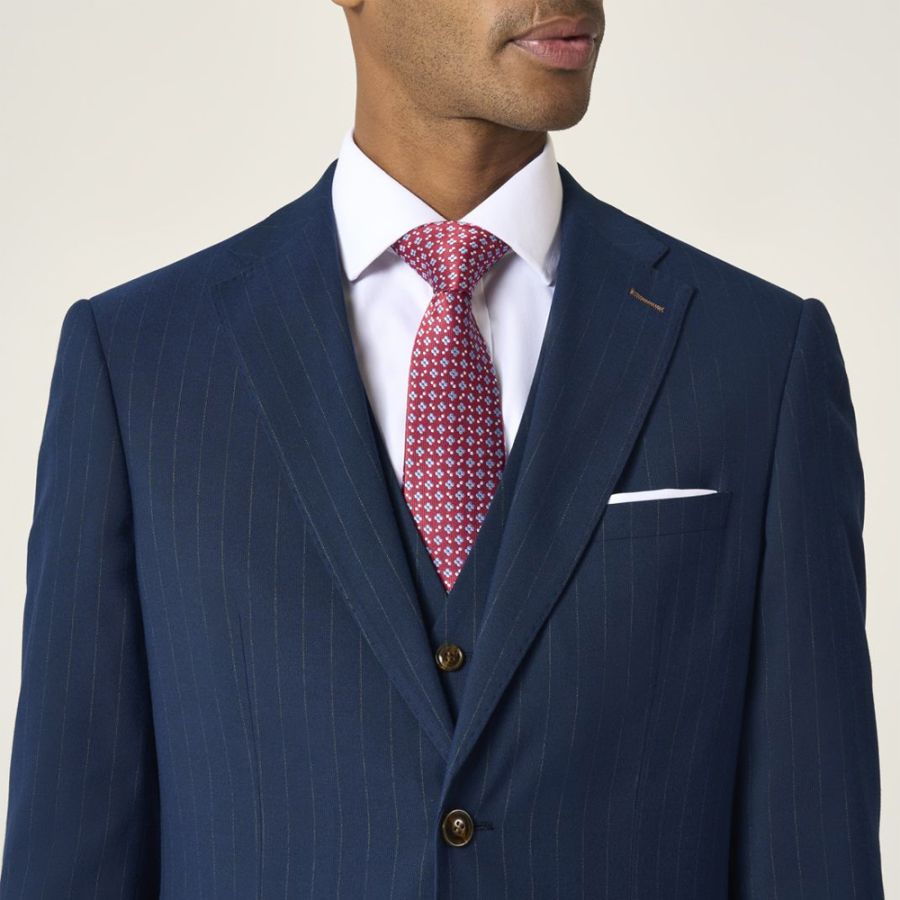 D6765 Skopes Wright Stripe Suit Jacket