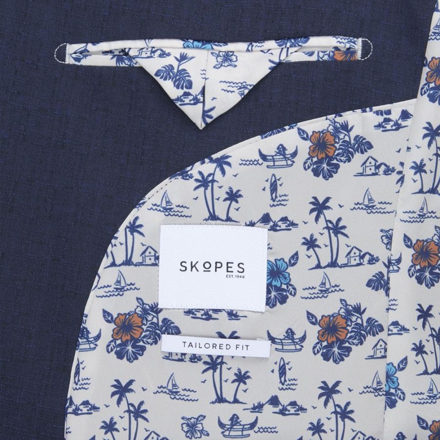 D6766XT Tall Fit Skopes Caspian Suit Jacket (Navy)