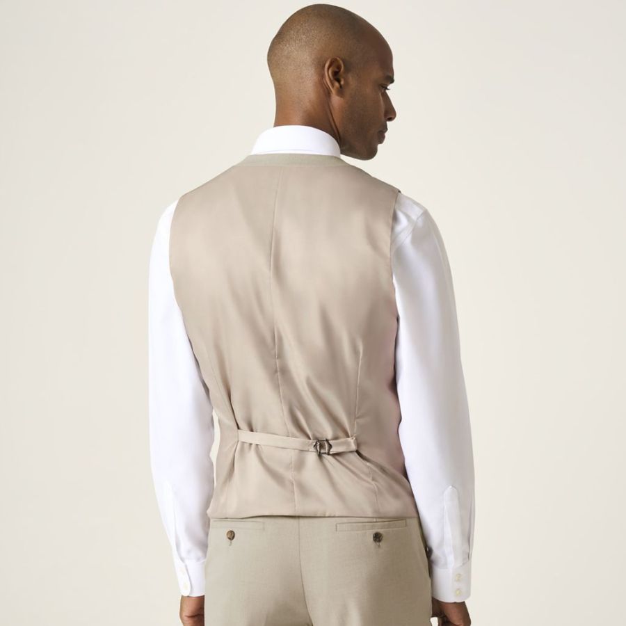 D6767XT Tall Fit Skopes Caspian Waistcoat (Stone)