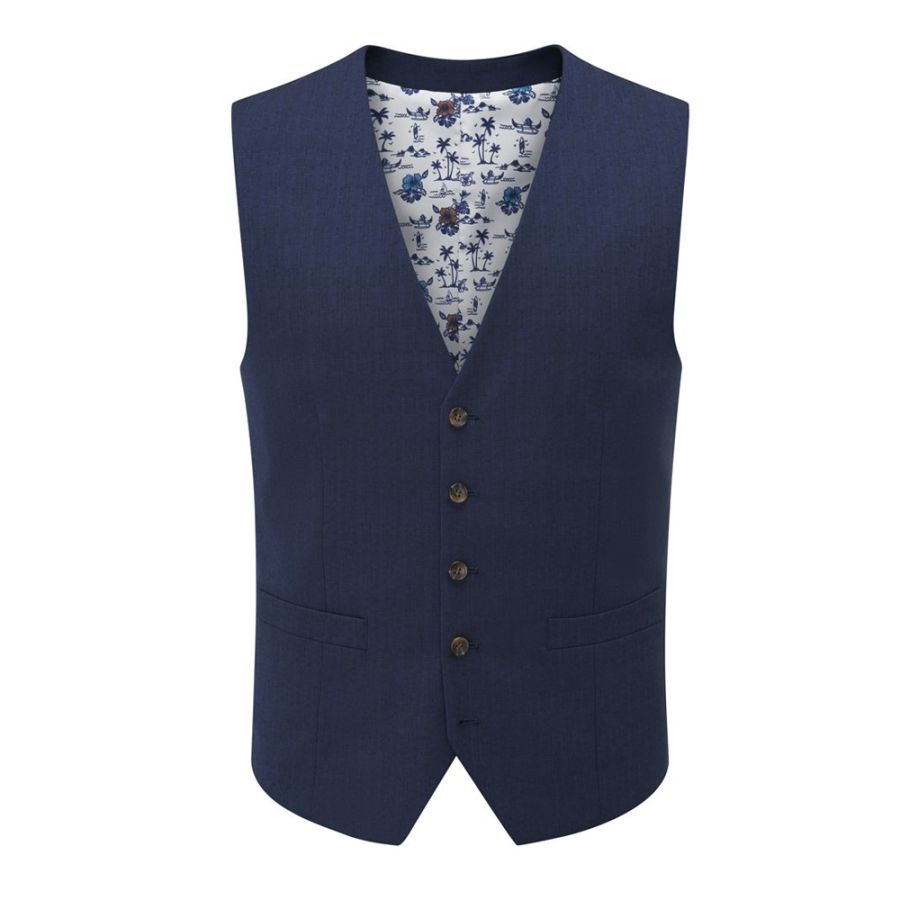 D6767XT Tall Fit Skopes Caspian Waistcoat (Navy)