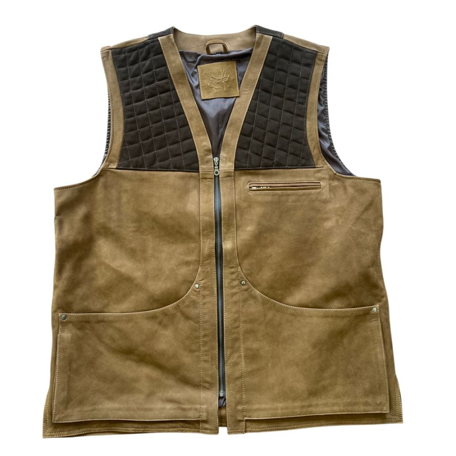 D6780 Redpoint Leather Shooting Waistcoat