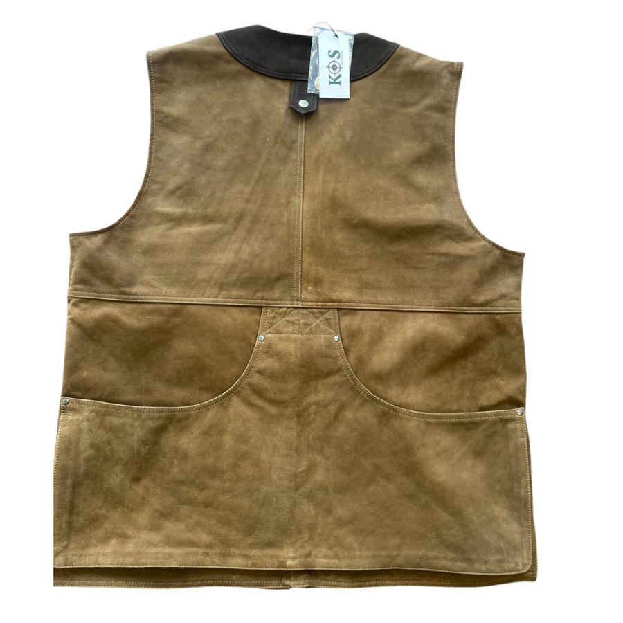 D6780 Redpoint Leather Shooting Waistcoat