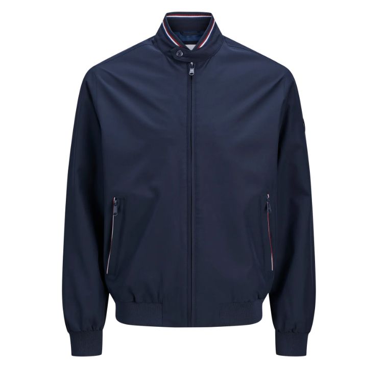 D6791 Jack and Jones Lightweight Bomber Jacket (Navy)