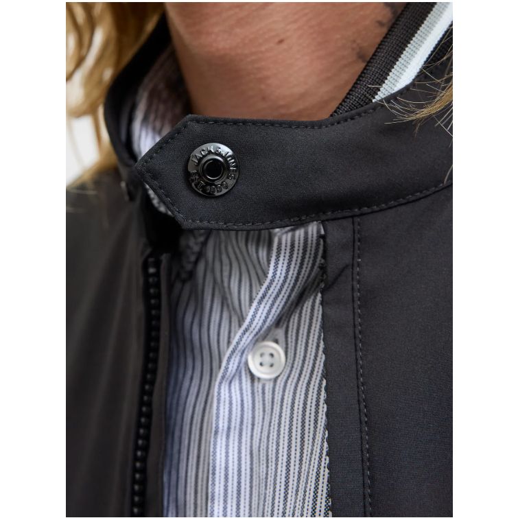 D6791 Jack and Jones Lightweight Bomber Jacket (Black)