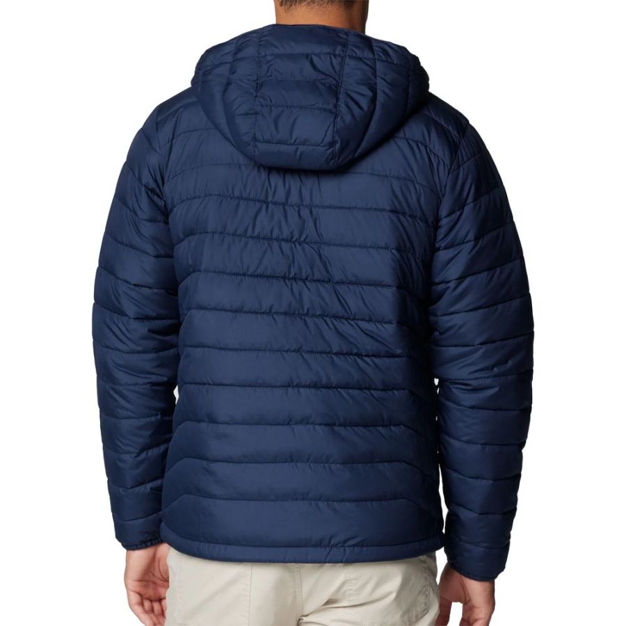 D6793 Columbia Powder Lite™ II Hooded Insulated Jacket (Navy)