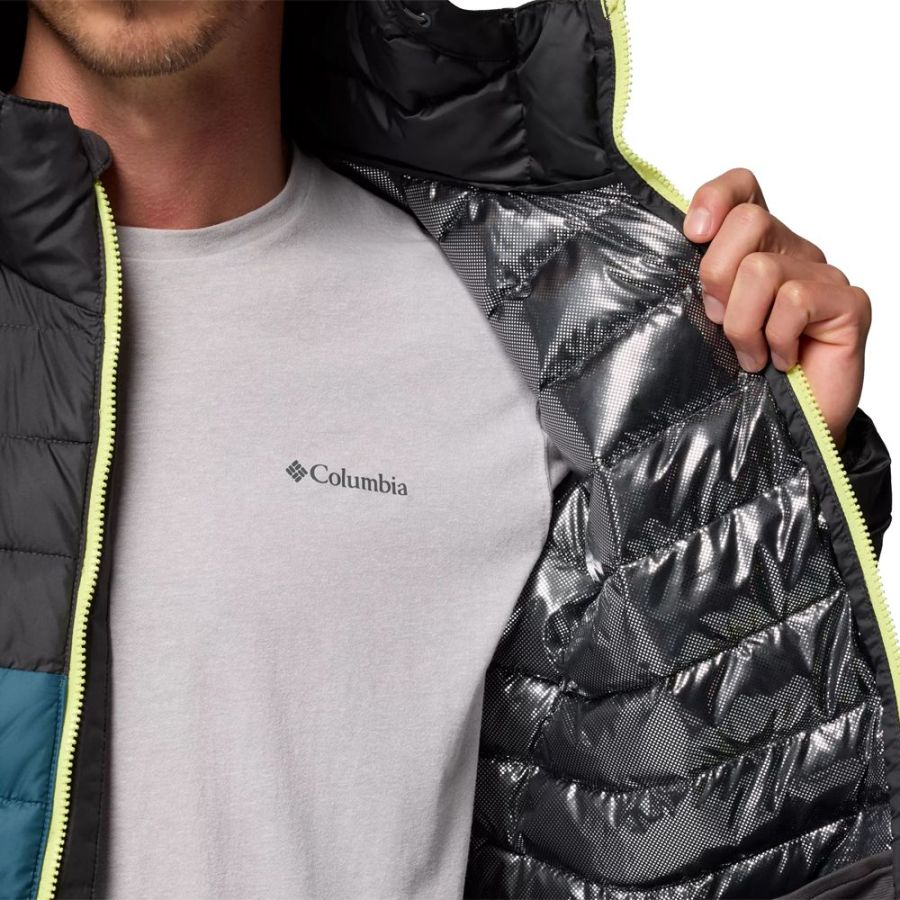 D6793 Columbia Powder Lite™ II Hooded Insulated Jacket (Turq)