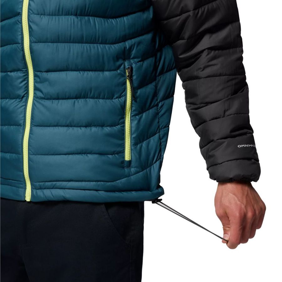 D6793 Columbia Powder Lite™ II Hooded Insulated Jacket (Turq)