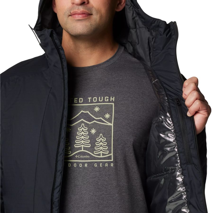 D6795 Columbia Point Park™ II Waterproof Jacket (Black)
