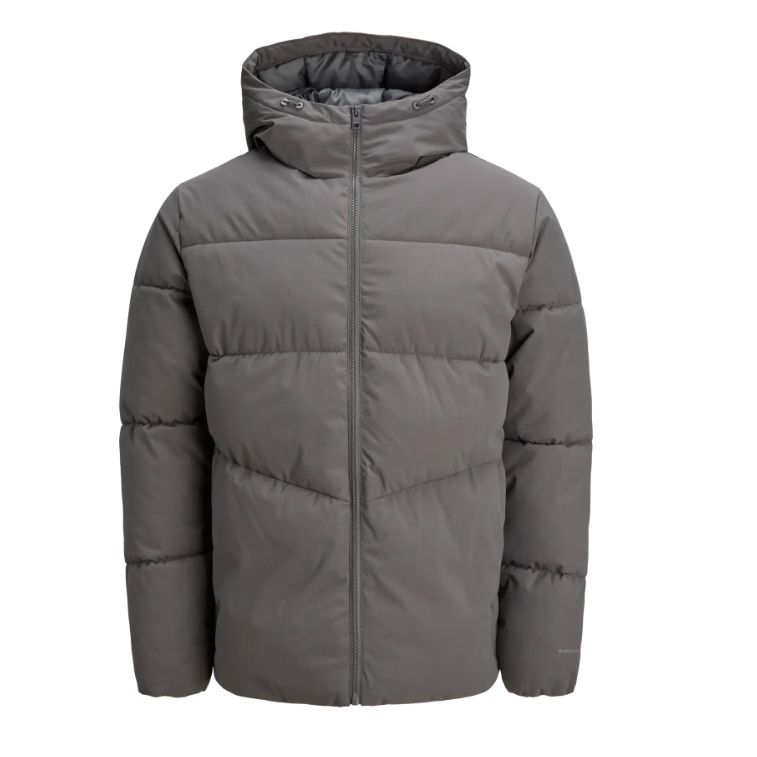 D6798 Jack and Jones Puffer Jacket (Grey)