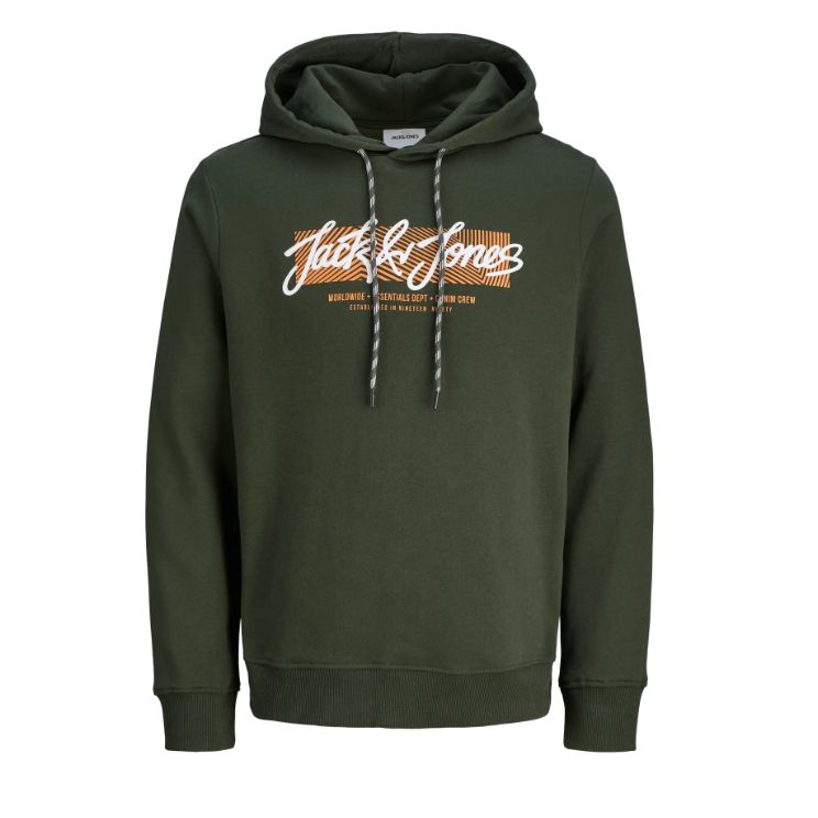 D6805 Jack & Jones Printed Hoodie (Bottle)