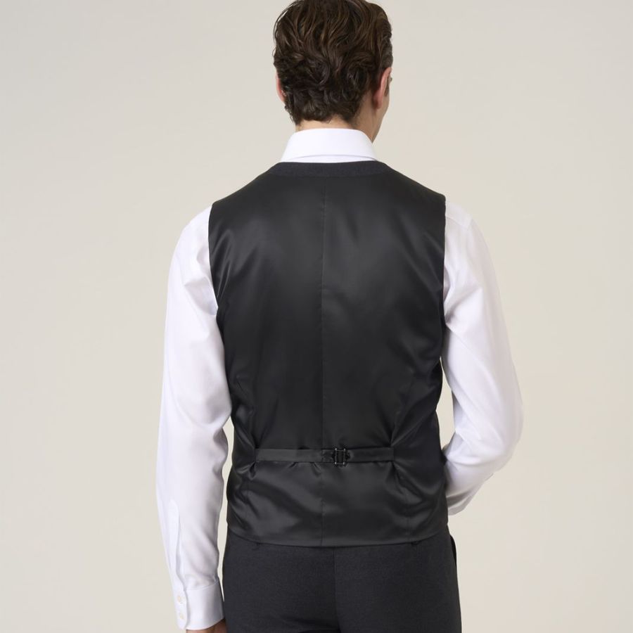 D6808XT Tall Fit Skopes Methley Semi-Plain Waistcoat