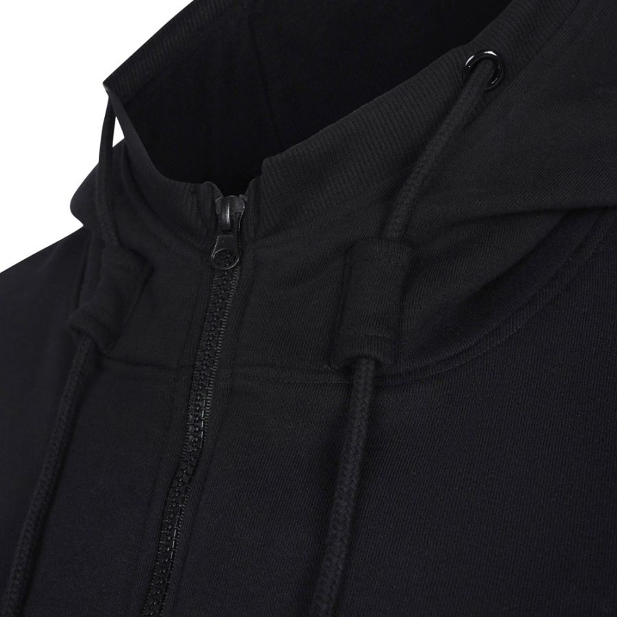 D6827 Ed Baxter Full Zip Hooded Top (Black)