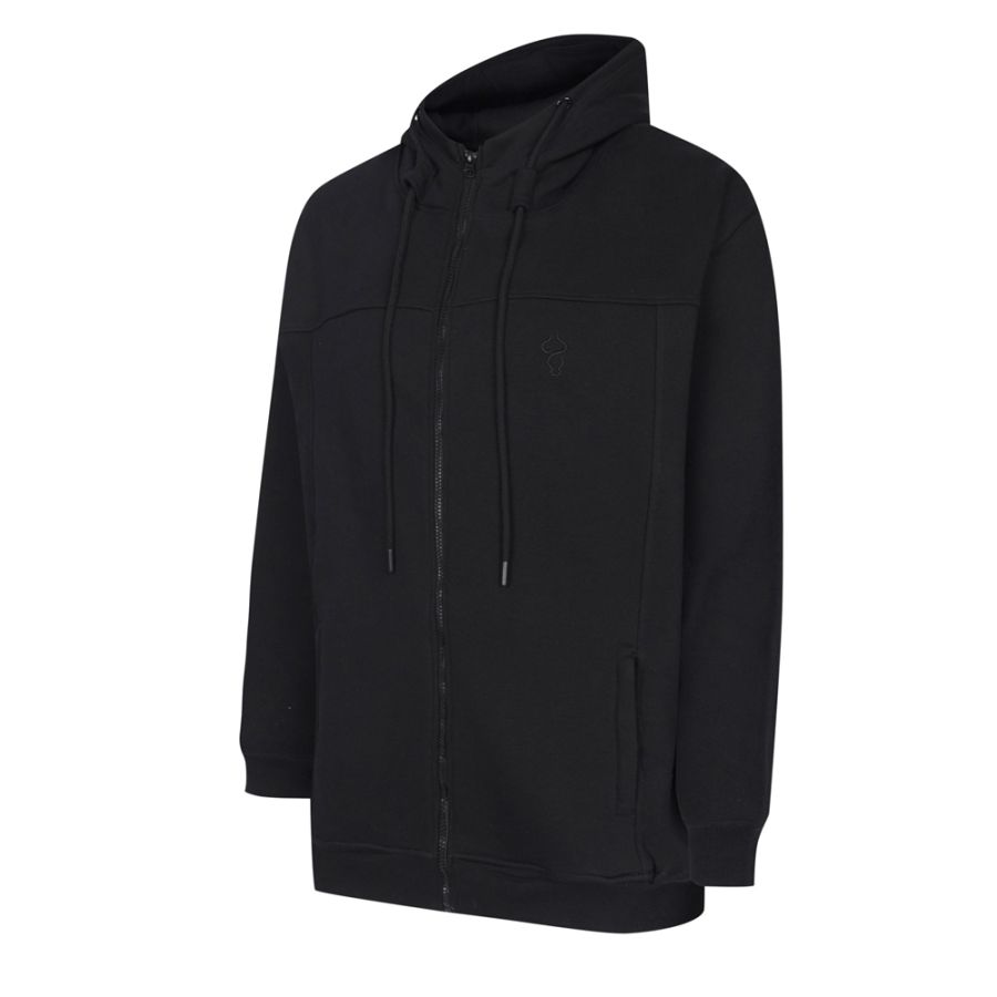 D6827 Ed Baxter Full Zip Hooded Top (Black)