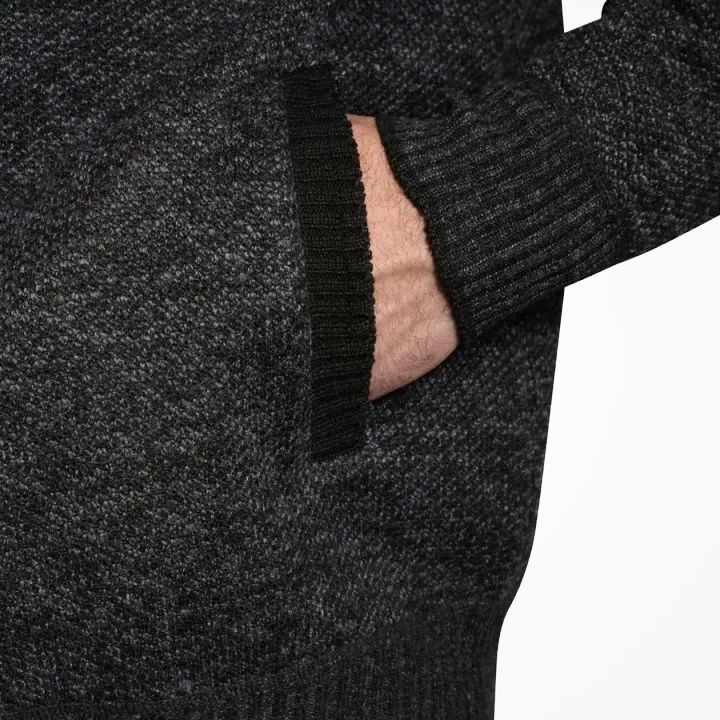 E1097 D555 Full Zip Knitted Sweater