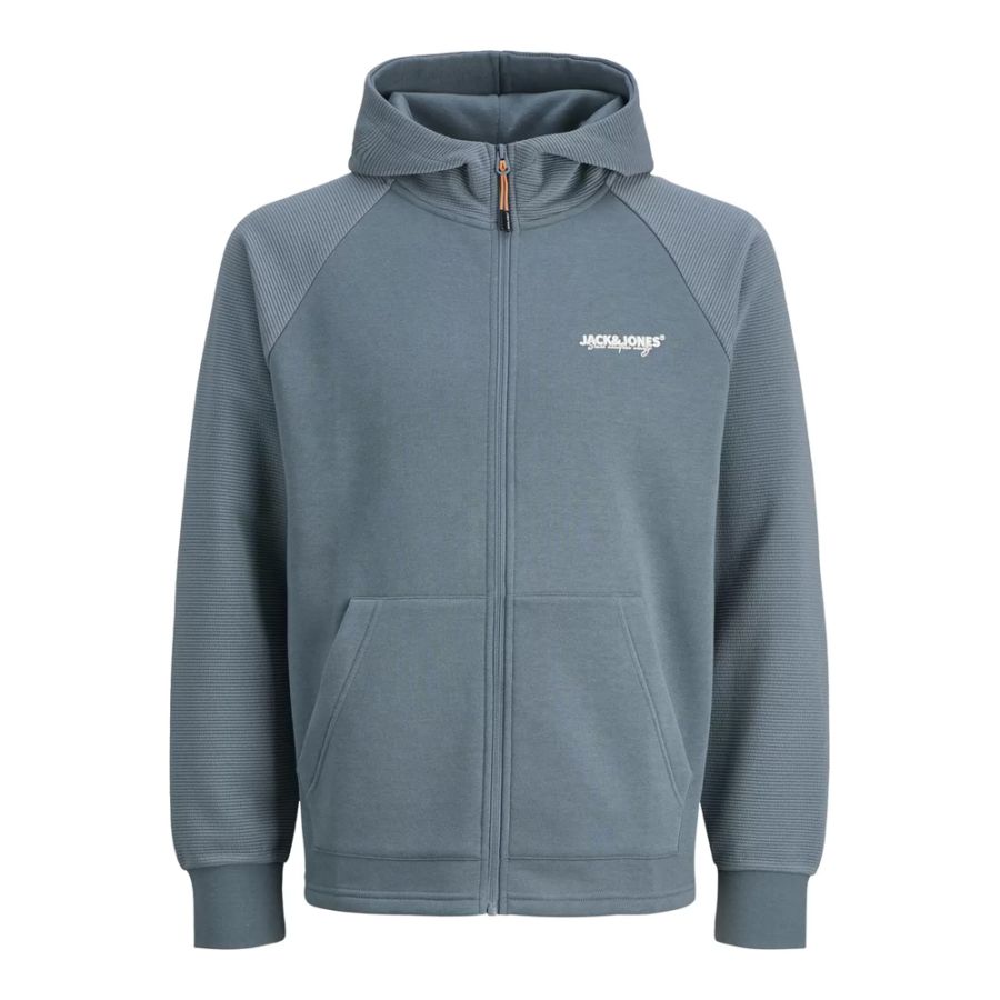 D6831 Jack & Jones Full Zip Hoodie (Storm)
