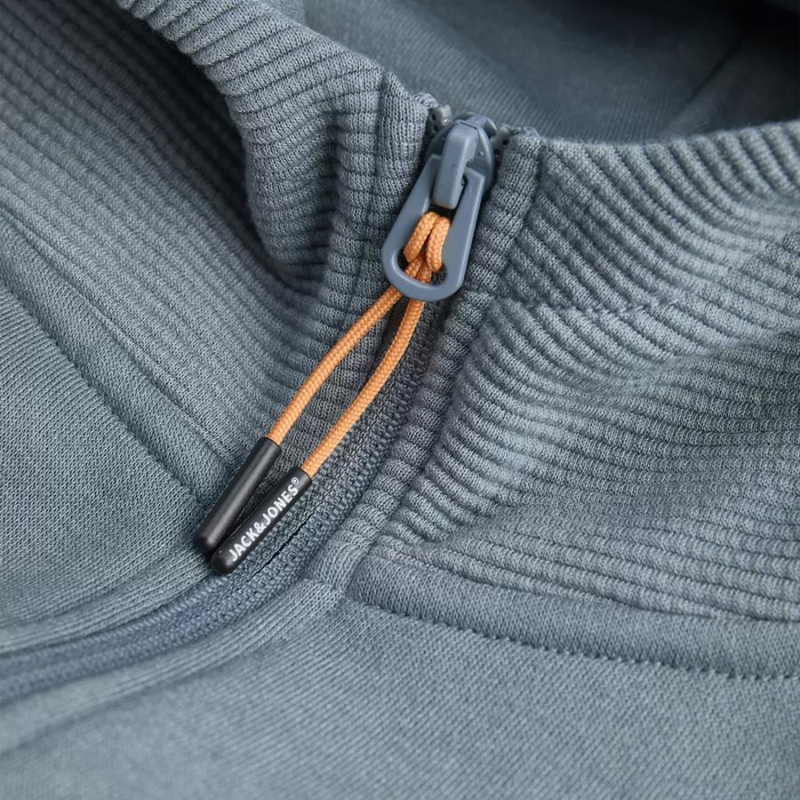 D6831 Jack & Jones Full Zip Hoodie (Storm)