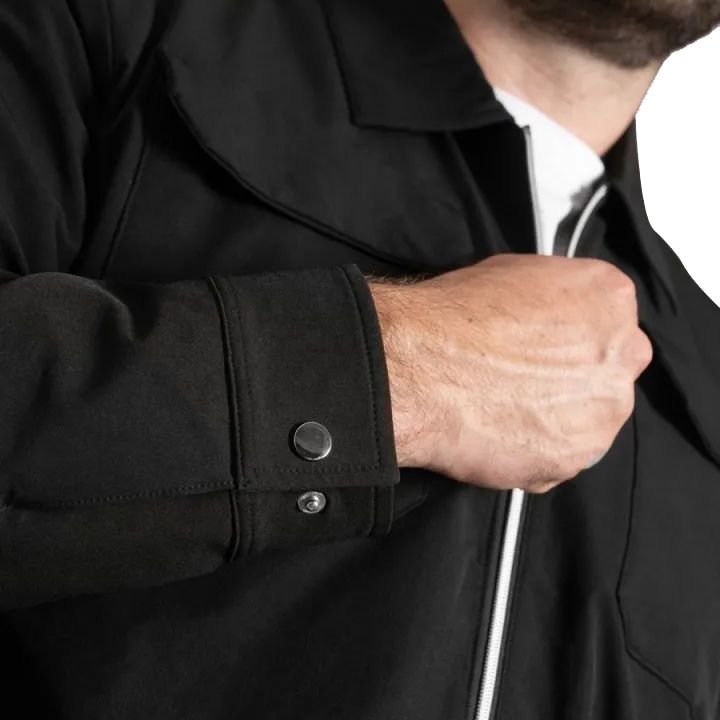 D6840 D555 Couture Stretch Zip Through Jacket