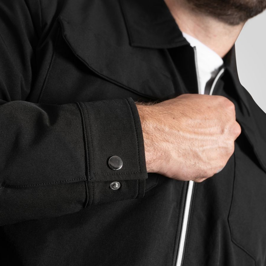 D6840 D555 Couture Stretch Zip Through Jacket