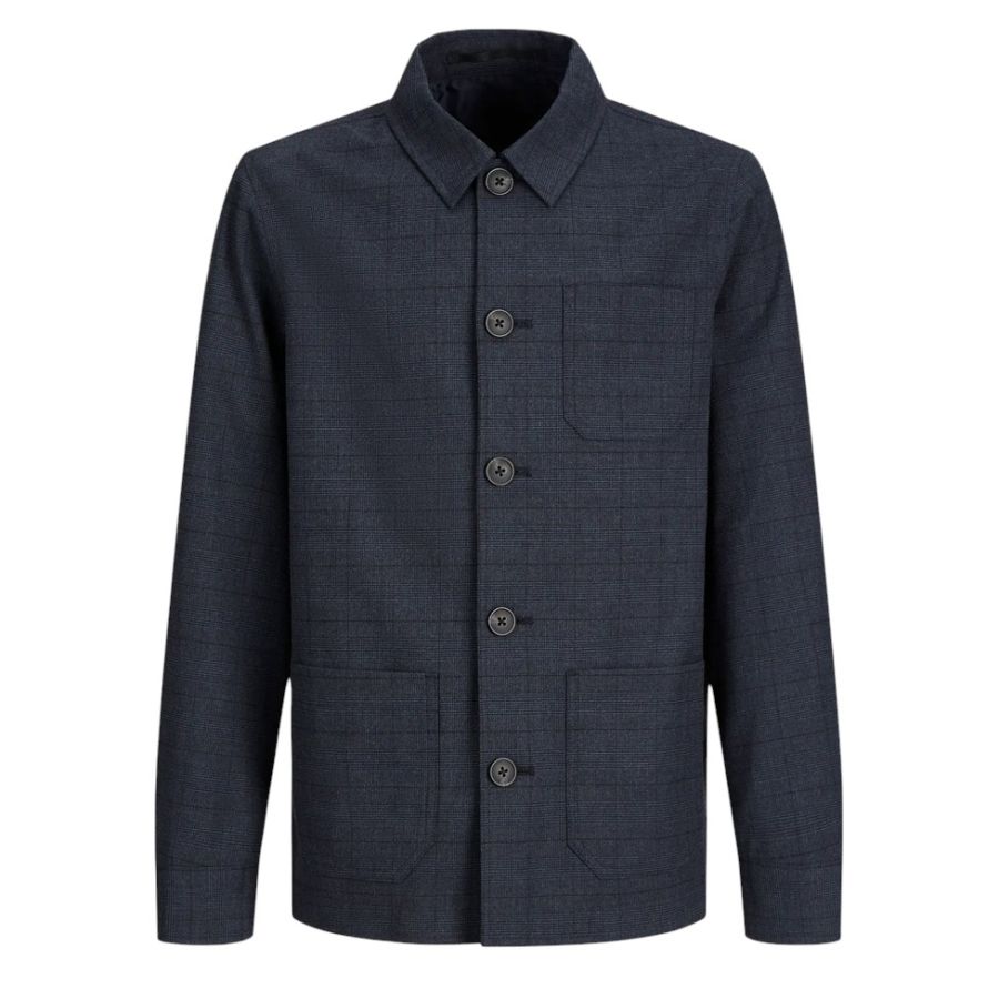 D6841 Jack & Jones Hybrid Check Blazer