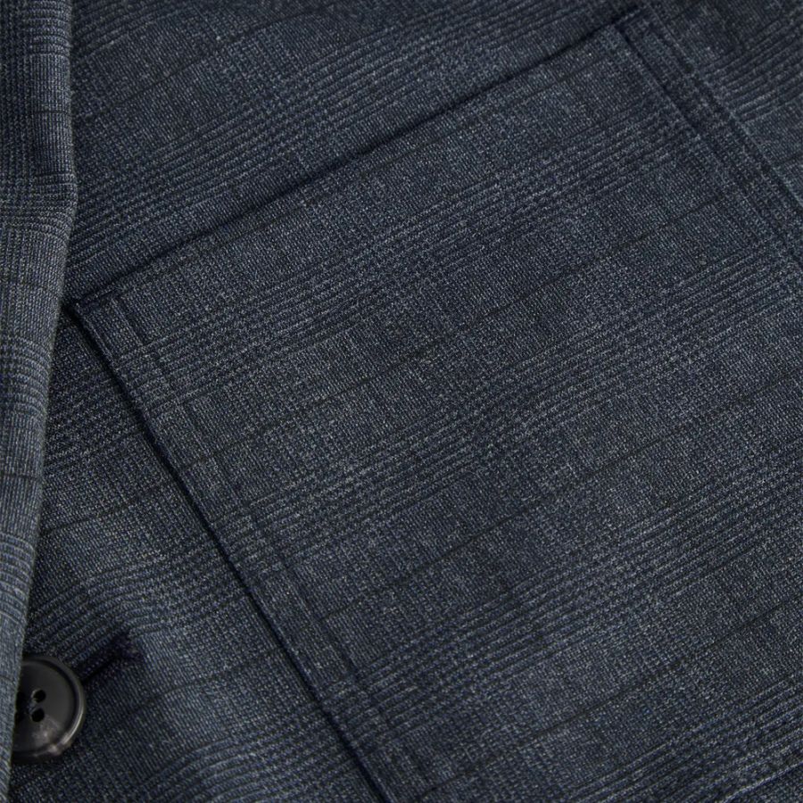 D6841 Jack & Jones Hybrid Check Blazer