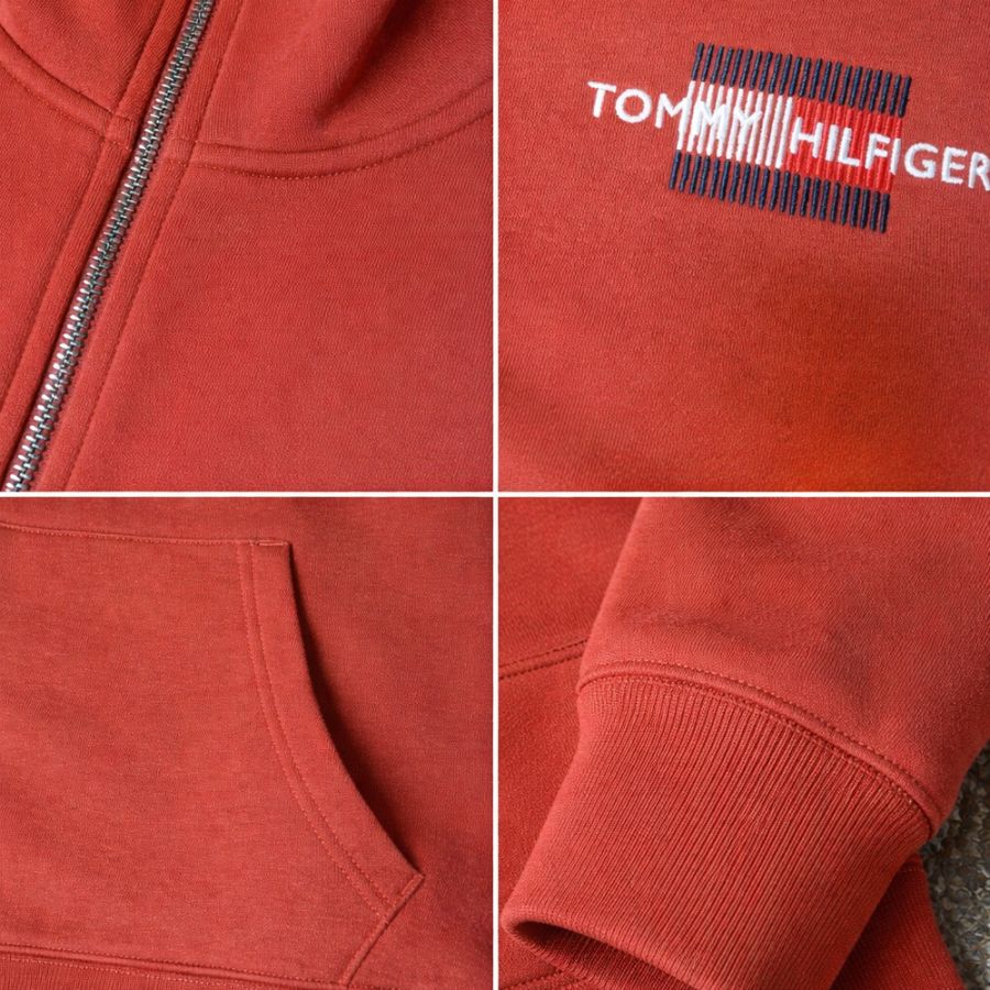 D6843 Tommy Hilfiger Full Zip Sweatshirt