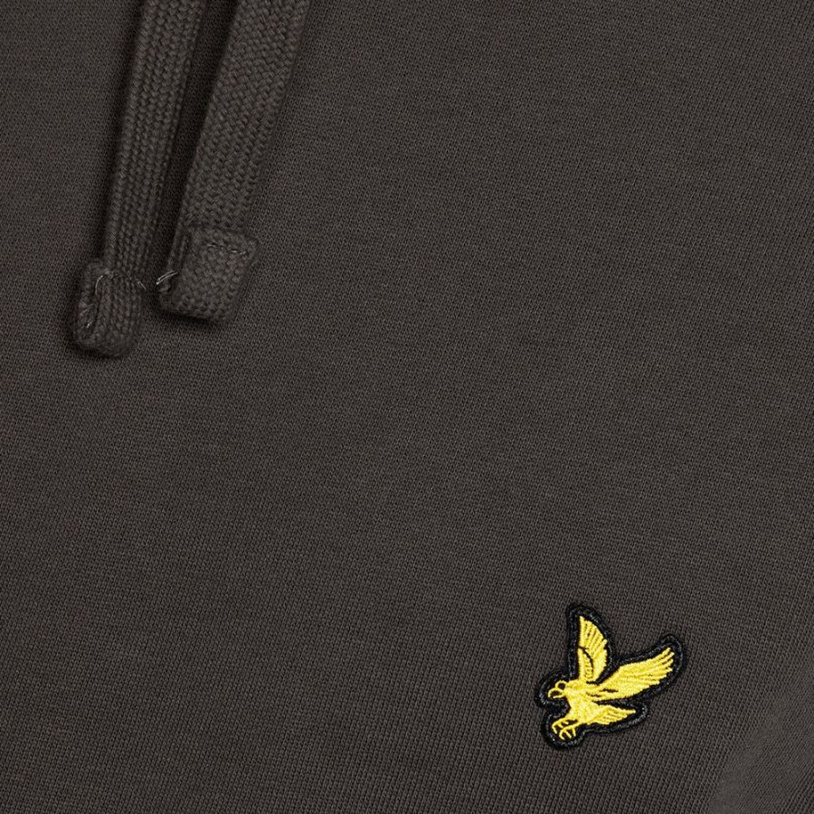 D6844 Lyle & Scott Hooded Top (Gunmetal Grey)