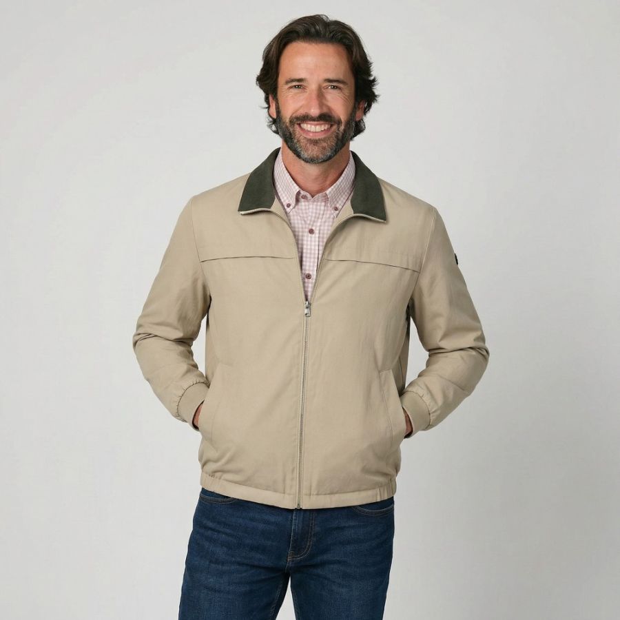 D6858 DG's Drifter Lightweight Jacket (Stone)