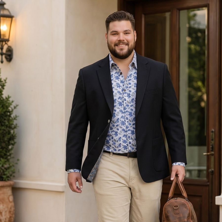 D6864 Skopes Lamar Stretch Blazer (Navy)