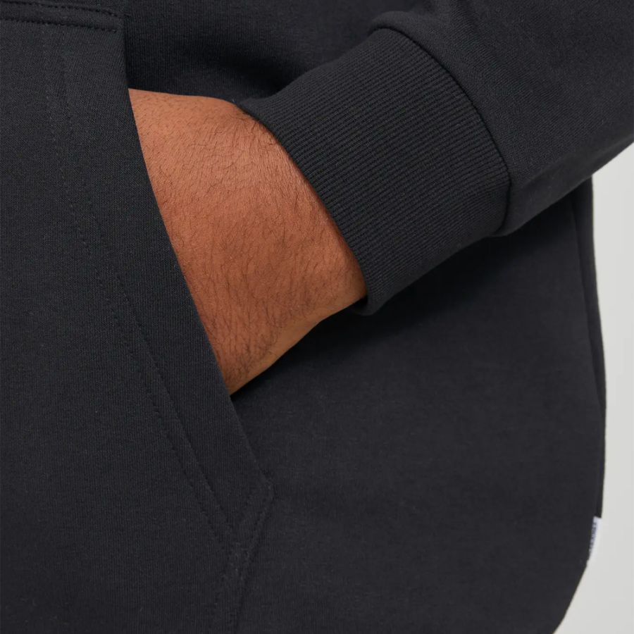 D6866 Jack & Jones Hooded Top (Black)