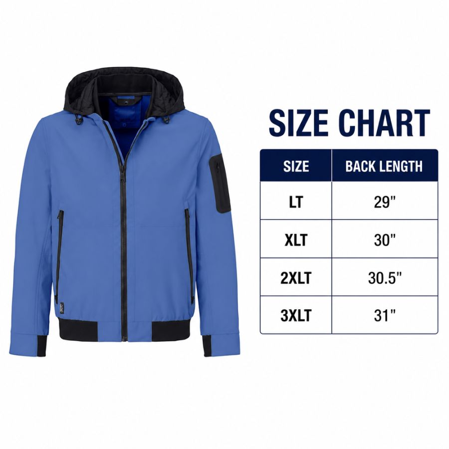 D6867XT Tall Fit S4 Casual Waterproof and Breathable Jacket