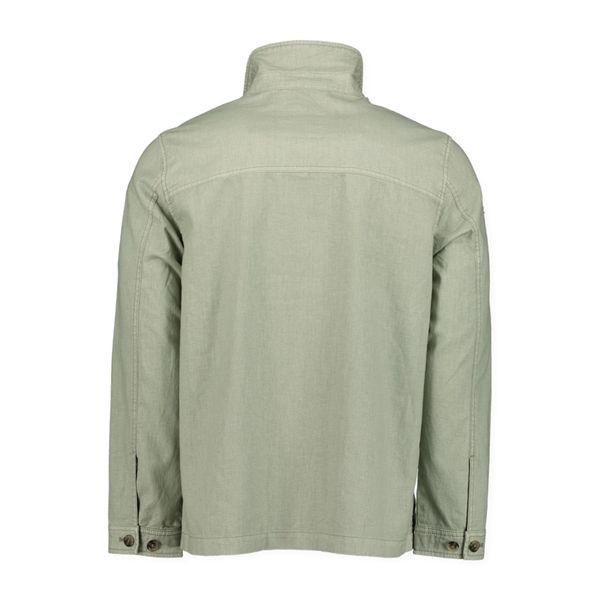 D6870 S4 Linen Mix Shacket (Ice Green)