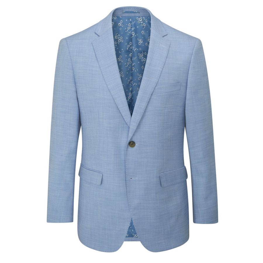 D6877XT Tall Fit Skopes Lucien Suit Jacket (Sky Blue)