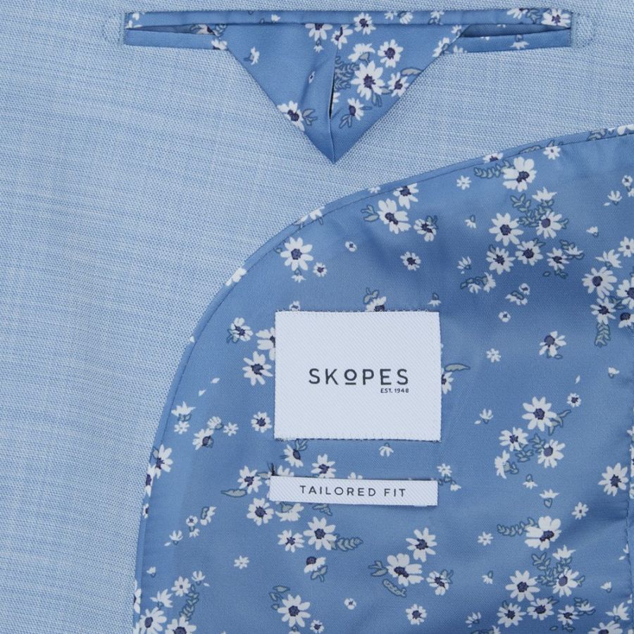 D6877 Skopes Lucien Suit Jacket (Sky Blue)