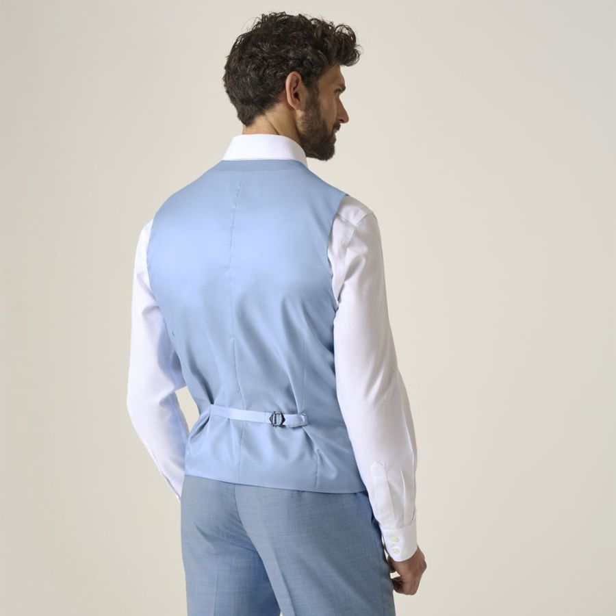 D6878 Skopes Lucien Waistcoat (Sky Blue)